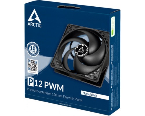 Кулер до корпусу Arctic P12 Silent Black (ACFAN00130A)