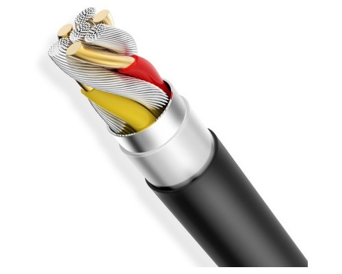 Дата кабель USB 2.0 AM to Type-C 1.2m Nets T-C801 Black T-Phox (T-C801 black)