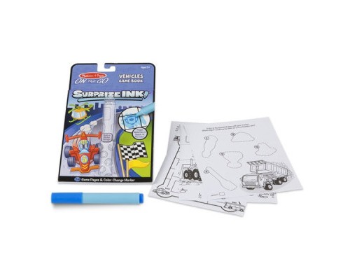 Набір для творчості Melissa&Doug Розмальовка-сюрприз Автомобілі (MD5286)