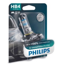Автолампа Philips HB4 X-treme VISION PRO +150%, 3700K, 1шт/блістер (9006XVPB1)
