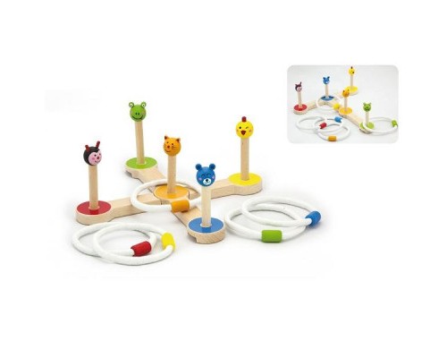 Ігровий набір Viga Toys Кидання кільця (50174)