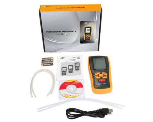 Манометр Benetech мікро, диференційного тиску USB (GM510)
