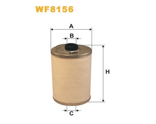 Фільтр паливний Wixfiltron WF8156