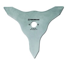 Ніж для тримера Tekhmann 255х25.4 мм 3-лопасті двосторонній (40303254)