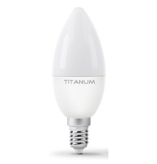 Лампочка TITANUM C37 6W E14 4100K 220V (TLС3706144)