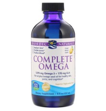Жирні кислоти Nordic Naturals Омега Комплекс з Лимоном, Complete Omega, 237 мл (NOR-02773)