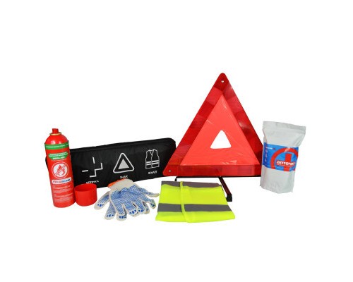 Набір техдопомоги Poputchik автомобіліста компакт 
