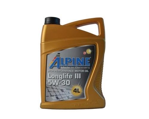 Моторна олива Alpine 5W-30 Longlife III 4л (0285-4)