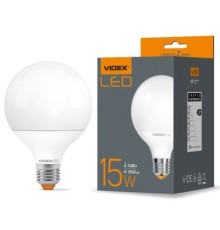 Лампочка Videx G95e 15W E27 4100K (VL-G95e-15274)