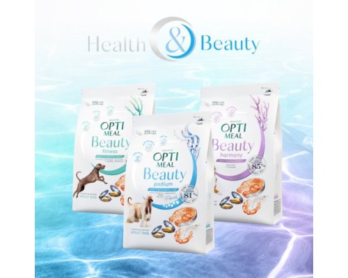 Сухий корм для собак Optimeal Beauty Podium беззерновий на основі морепродуктів 4 кг (4820215366090)