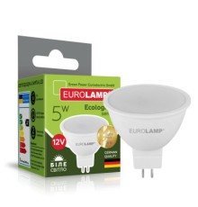 Лампочка Eurolamp LED SMD MR16 5W GU5.3 4000K 12V (LED-SMD-05534(12)(P))