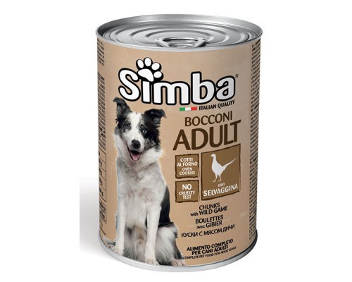 Консерви для собак Simba Dog Wet дичина 415 г (8009470009171)