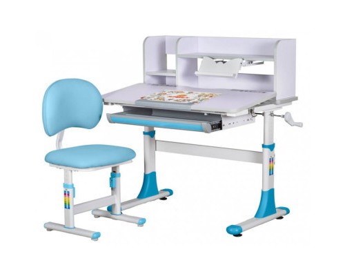 Парта зі стільцем Evo-kids Blue (BD-22 BL)