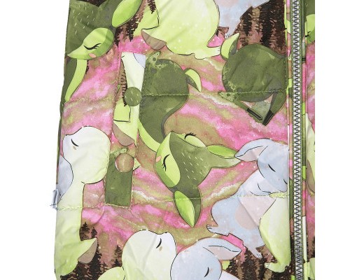 Куртка дитяча Huppa MELINDA 18220030 лайм із принтом 80 (4741468546261)