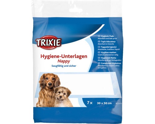 Пелюшки для собак Trixie 30х50 см 7 шт (4011905234106)