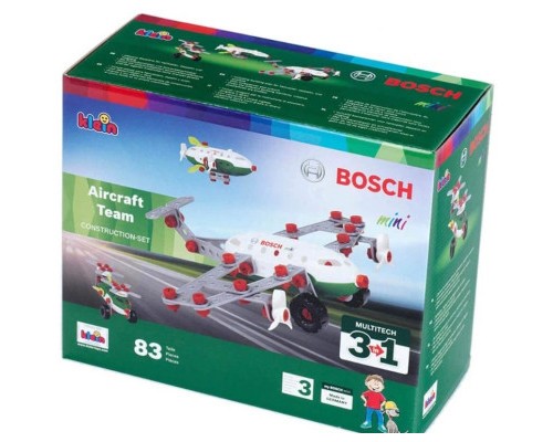 Конструктор Bosch Будівельний набір 3-в-1: авіаційна команда (8790)