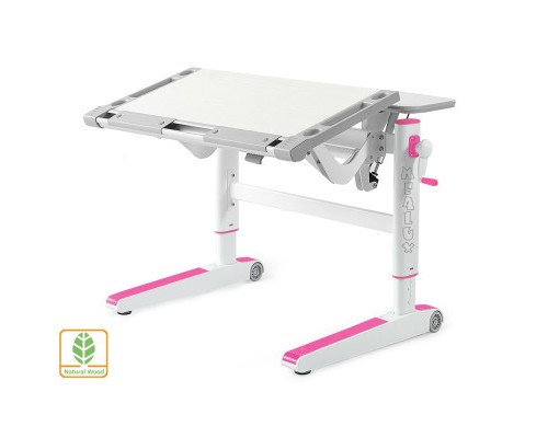 Парта Mealux трансформер Ergowood M TG/PN (BD-800 TG/PN)
