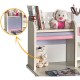 Парта з кріслом Mealux Winnipeg MG/BL + Omega KBL (BD-630 MG/BL+Y-220 KBL)