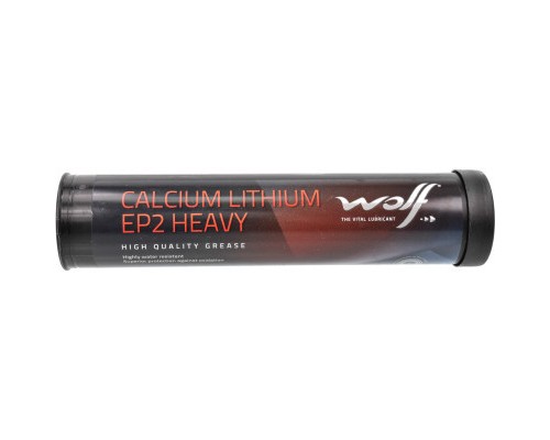 Мастило автомобільне Wolf CALCIUM LITHIUM EP2 HEAVY 400гр (8331602)