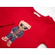 Кофта дитяча Breeze з ведмедиком (18152-104B-red)