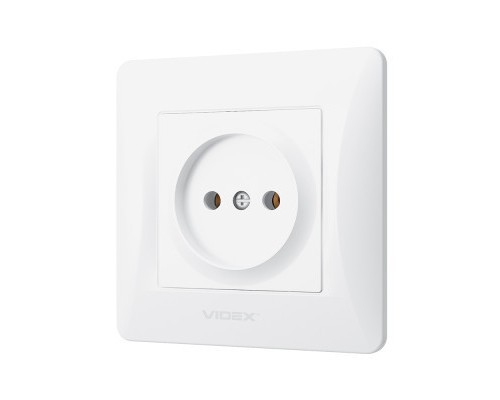 Розетка Videx BINERA 1ая (VF-BNSK1-W)