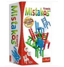 Настільна гра Trefl Стільчики для 3-ох гравців (Міstakos) українська (02326)