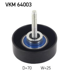 Ролик натягувача ременя SKF VKM 64003