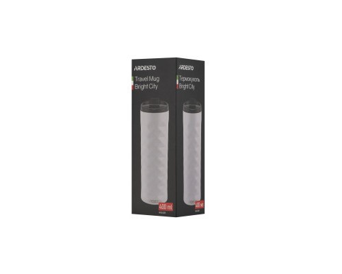 Термокружка Ardesto Bright City 400 мл Beige (AR2640BG)