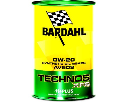 Моторна олива BARDAHL TECHNOS XFS 0W20 AVU 508 1л (365040)