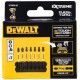 Набір біт DeWALT в касеті для Tough Case, FlexTorq, L57 мм,Рh2, Рz2,T20-2шт.T25-2шт.,T30 (DT70820)