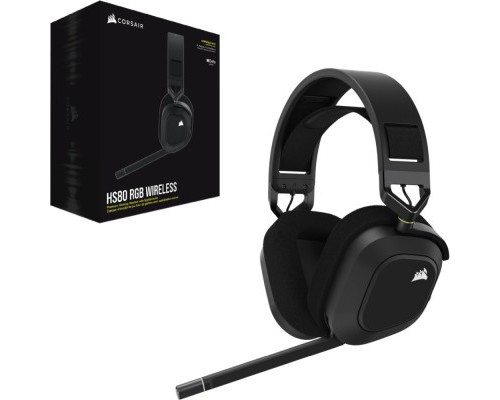 Навушники Corsair HS80 RGB Wireless Carbon (CA-9011235-EU)