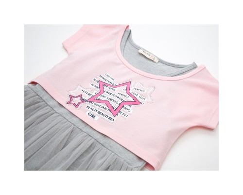 Плаття дитяче Breeze з фатиновою спідницею та з топом (14364-134G-pink)