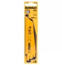 Полотно DeWALT пиляльне біметалеве, швидкий пропил, 152 мм, 14 TPI, 5 шт (DT2361)
