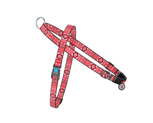 Шлея для собак WAUDOG Nylon з QR-паспортом 