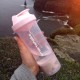 Шейкер спортивний SmartShake Slim 500ml Cotton Pink (10252501)