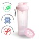 Шейкер спортивний SmartShake Slim 500ml Cotton Pink (10252501)