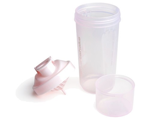 Шейкер спортивний SmartShake Slim 500ml Cotton Pink (10252501)