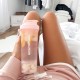 Шейкер спортивний SmartShake Slim 500ml Cotton Pink (10252501)