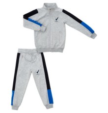 Спортивний костюм дитячий Joi зз лампасами (P-109-110B-gray)