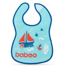 Слинявчик Baboo бавовняний Marine, 3+ місяців (синій) (11-011)