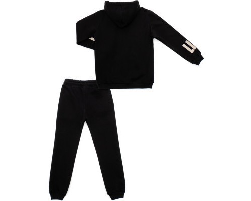 Спортивний костюм дитячий Joi флісовий (H-308-176G-black)