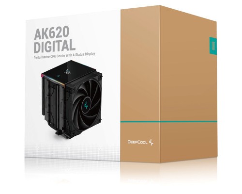 Кулер до процесора Deepcool AK620 Digital (R-AK620-BKADMN-G)