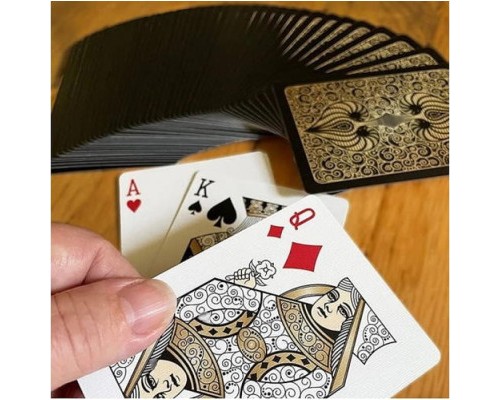 Гральні карти Bicycle Aureo (black) (09409b)