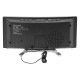 Настільний годинник Technoline WT460 Blue LED з радіо Black/Silver (DAS301824)