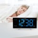 Настільний годинник Technoline WT460 Blue LED з радіо Black/Silver (DAS301824)