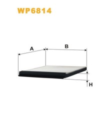 Фільтр салону Wixfiltron WP6814