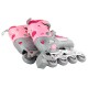 Роликові ковзани Action Anny Рожеві 33-36 (PW-126B-13-2PINK/33-36)