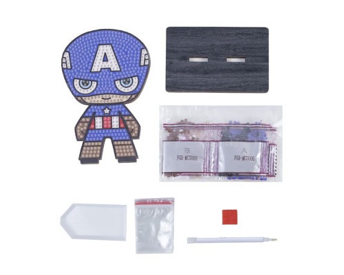 Набір для творчості Crystal Art Капітан Америка (CAFGR-MCU005)