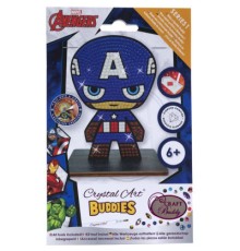 Набір для творчості Crystal Art Капітан Америка (CAFGR-MCU005)