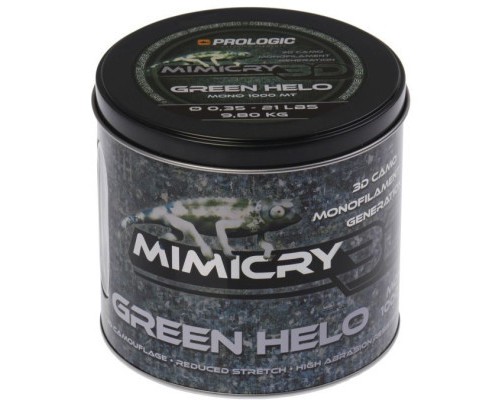 Волосінь Prologic Mimicry Green Helo 1000m 0.33mm 18lb/8.3kg (1846.12.79)